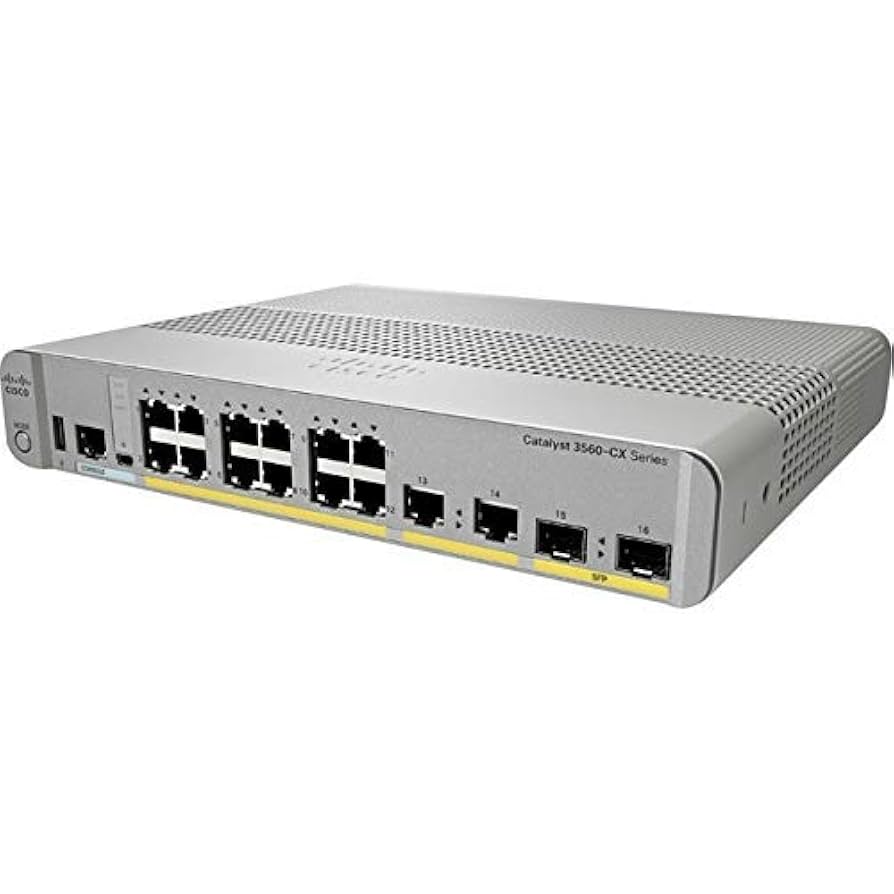 Amazon.com: Cisco WS-C3560CX-8PC-S Catalyst 3560X 8-Port PoE